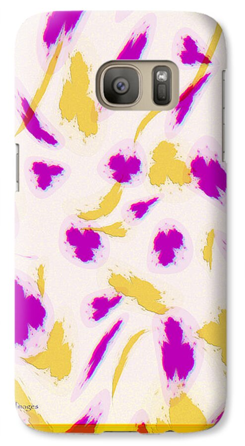 Abstract Painting Galaxy S7 Case featuring the digital art Spring Fling by Kae Cheatham