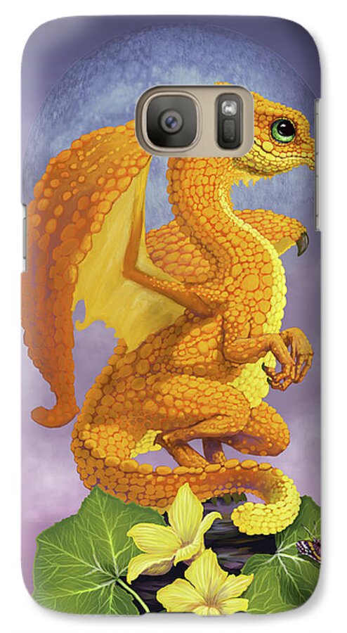 Squash Galaxy S7 Case featuring the digital art Squash Dragon by Stanley Morrison