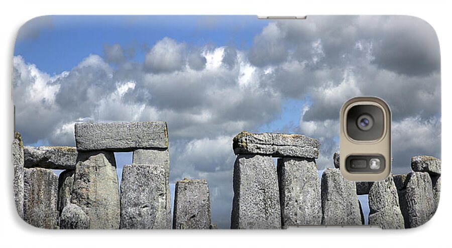 Iconic Galaxy S7 Case featuring the photograph Stonehenge by Elvira Butler