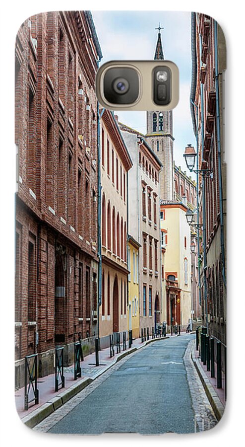 Toulouse Galaxy S7 Case featuring the photograph Street in Toulouse by Elena Elisseeva