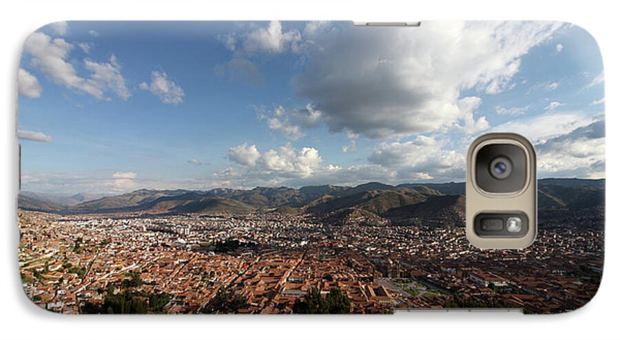 Peru Galaxy S7 Case featuring the photograph The Inca Capital Of Cusco by Aidan Moran