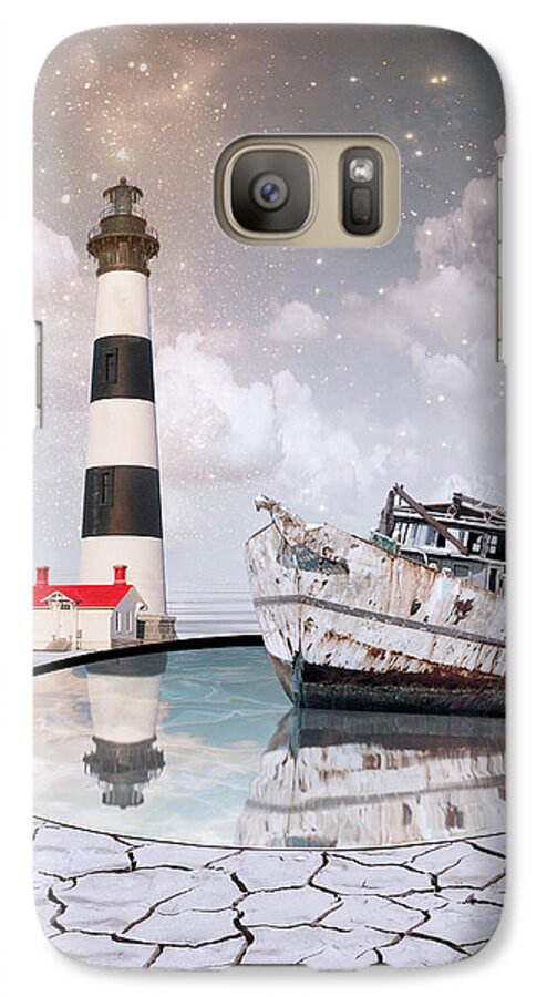 Boat Galaxy S7 Case featuring the photograph The Lighthouse by Juli Scalzi