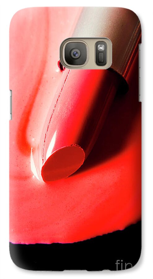 Product Galaxy S7 Case featuring the photograph The melting point of hot fashion by Jorgo Photography