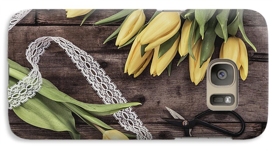 Tulips Galaxy S7 Case featuring the photograph Tulips of Spring by Kim Hojnacki