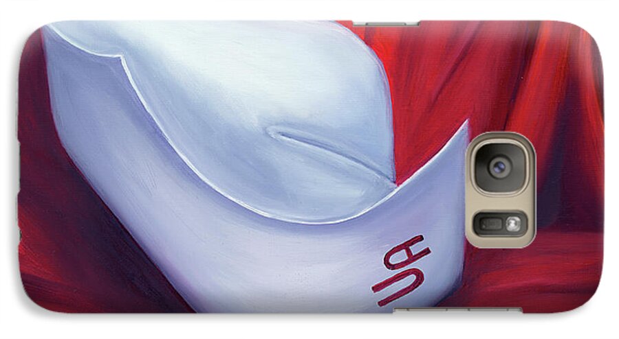 Nurse Galaxy S7 Case featuring the painting University of Alabama School of Nursing by Marlyn Boyd