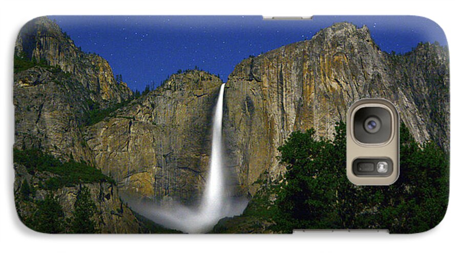 Yosemite Falls Under The Stairs Galaxy S7 Case featuring the photograph Upper Yosemite Falls Under the Stairs by Raymond Salani III