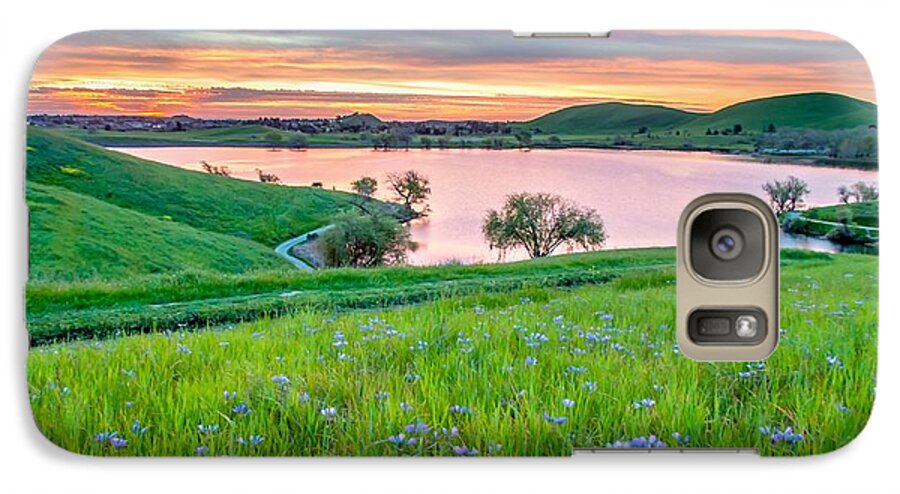 Landscape Galaxy S7 Case featuring the photograph Wally Baskets Above Contra Loma by Marc Crumpler