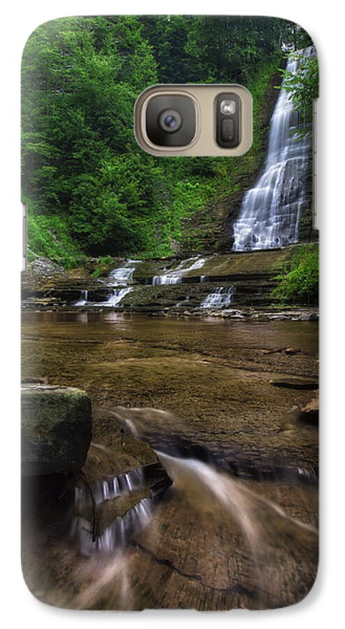Warsaw Falls Galaxy S7 Case featuring the photograph Warsaw Falls 2 by Mark Papke