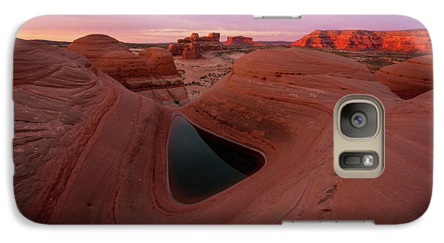 Moab Galaxy S7 Case featuring the photograph Watercolor Morning by Dustin LeFevre