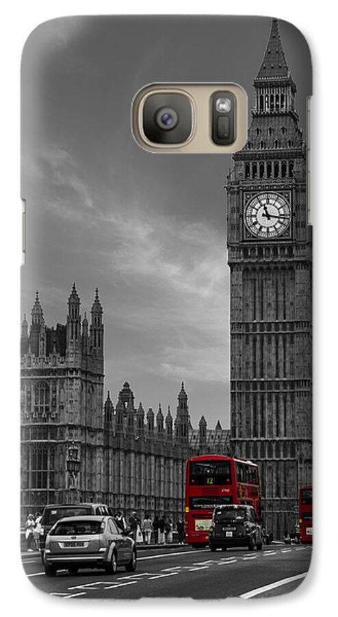 Westminster Bridge Galaxy S7 Case featuring the photograph Westminster Bridge by Martin Newman