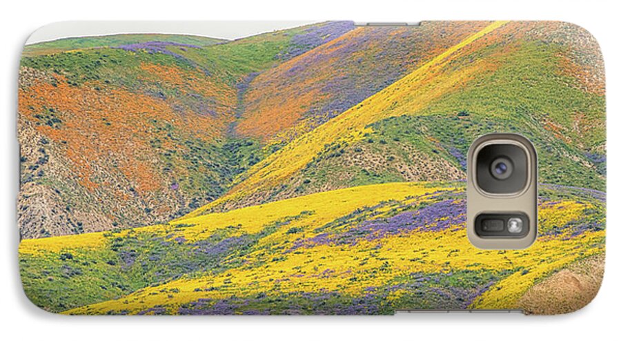 California Galaxy S7 Case featuring the photograph Wildflowers at the Summit by Marc Crumpler