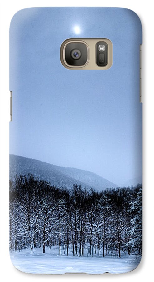 Snow Galaxy S7 Case featuring the photograph Winter Sun by Jonny D