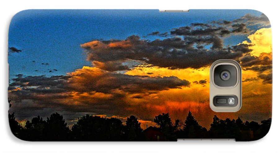 Colorado Sunset Galaxy S7 Case featuring the photograph Wonder Walk by Eric Dee