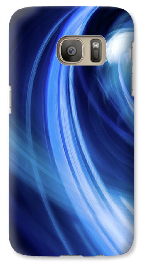 Blue Light Galaxy S7 Case by April30 - Photos.com