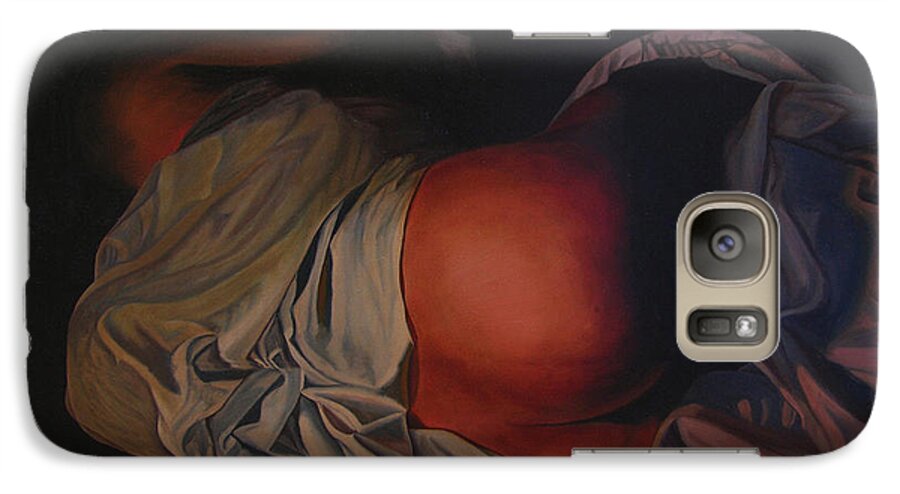 Sexual Galaxy S7 Case featuring the painting 12 30 A M by Thu Nguyen