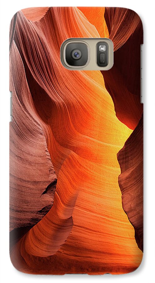 Canyon Galaxy S7 Case featuring the photograph Lady of the Flame by Darren White