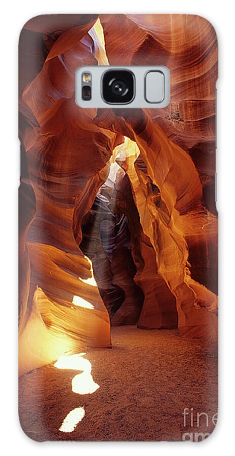  Antelope Canyon Galaxy Case featuring the photograph Antelope Canyon Ray Of Hope by Bob Christopher