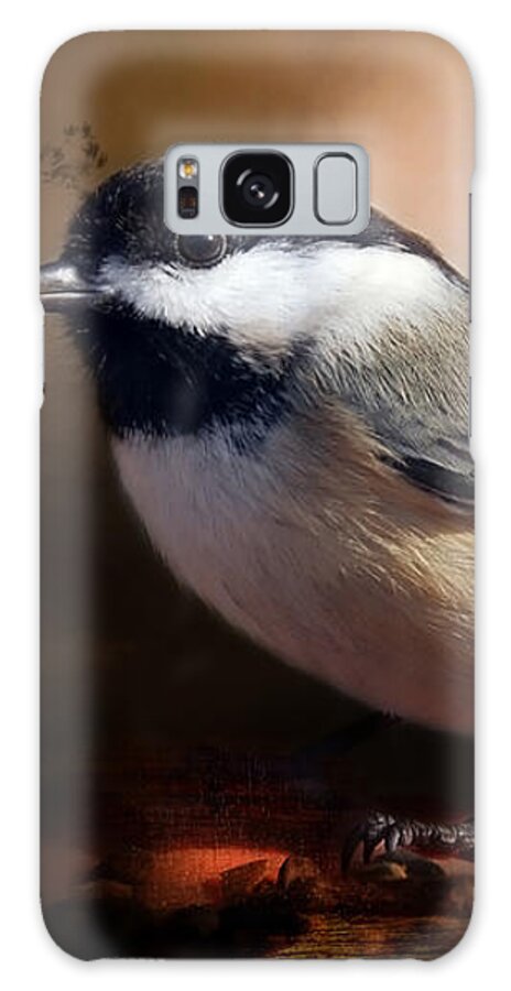 Bird Galaxy S8 Case featuring the photograph Black Capped Chickadee by Elaine Manley