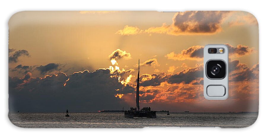Sunset Galaxy Case featuring the photograph Marelous Key West Sunset by Christiane Schulze Art And Photography