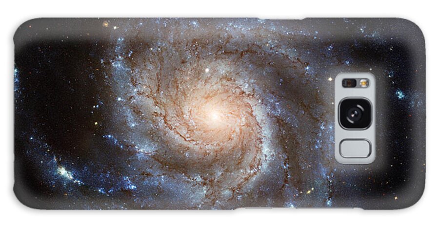 Astronomy Galaxy Case featuring the photograph Messier 101 by Barbara McMahon