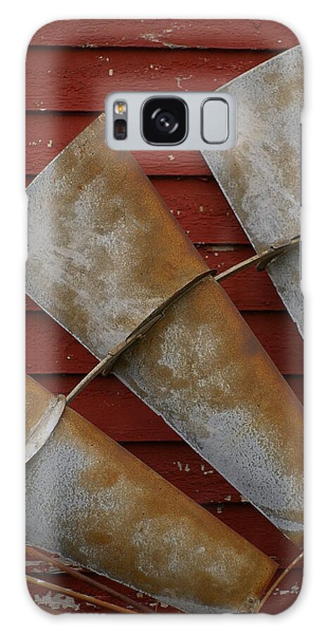 Windmill Galaxy Case featuring the photograph WindFan Leaning by Randy Pollard