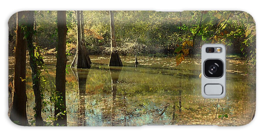 Autumn Galaxy Case featuring the photograph Autumn on the Bayou #1 by Terry Eve Tanner