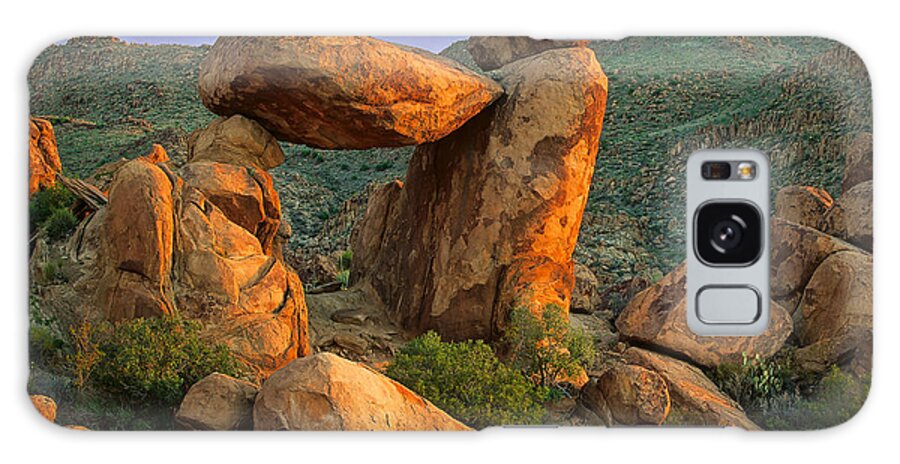 America Galaxy Case featuring the photograph Big Bend Window Rock #1 by Inge Johnsson