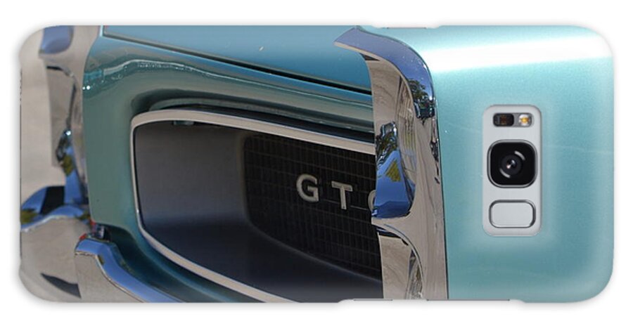 Pontiac Galaxy Case featuring the photograph Blue GTO #1 by Dean Ferreira