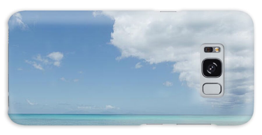 Scenics Galaxy Case featuring the photograph Caribbean Ocean From Antigua #1 by Nine Ok