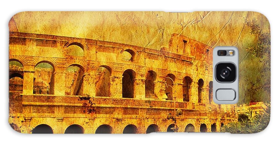 Atmosphere Galaxy Case featuring the photograph Colosseum #2 by Stefano Senise