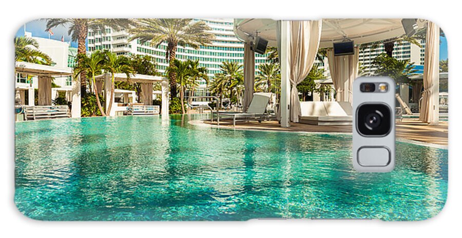 Architecture Galaxy Case featuring the photograph Fontainebleau Hotel by Raul Rodriguez
