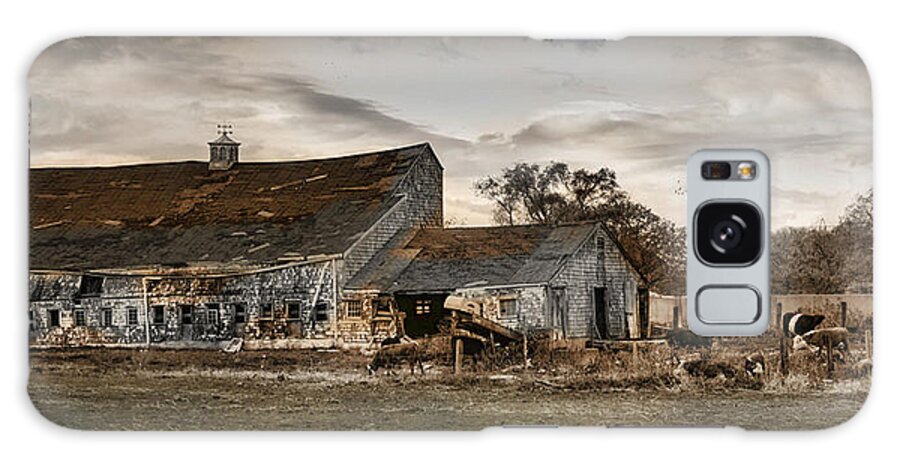 Barns Galaxy Case featuring the photograph Forlorn #1 by Robin-Lee Vieira