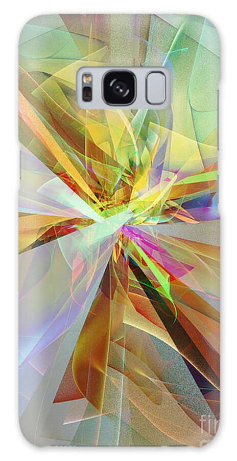 Abstract Galaxy Case featuring the digital art Fractal Fantasy #1 by Klara Acel