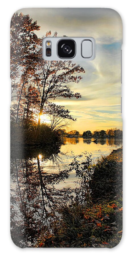 Wausau Galaxy S8 Case featuring the photograph Lake Wausau Sunset by Dale Kauzlaric