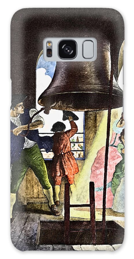 1776 Galaxy S8 Case featuring the photograph Liberty Bell, 1776 #1 by Granger