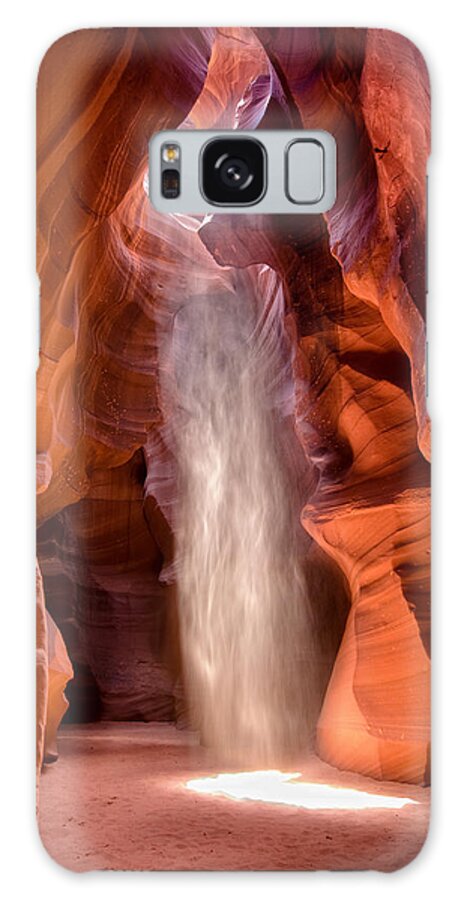 Antelope Canyon Galaxy S8 Case featuring the photograph Light and Sand #1 by Ryan Heffron