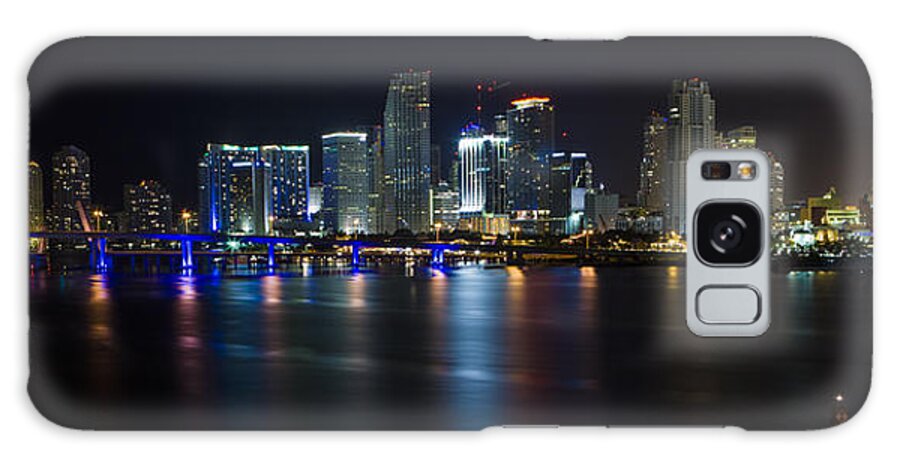 Architecture Galaxy Case featuring the photograph Miami Downtown Skyline #1 by Raul Rodriguez