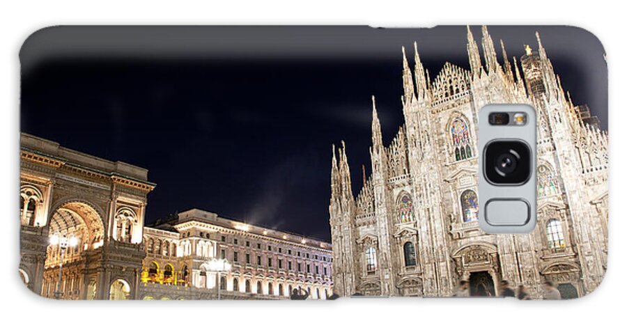 Milan Galaxy Case featuring the photograph Milan Cathedral Vittorio Emanuele II Gallery Italy #1 by Michal Bednarek