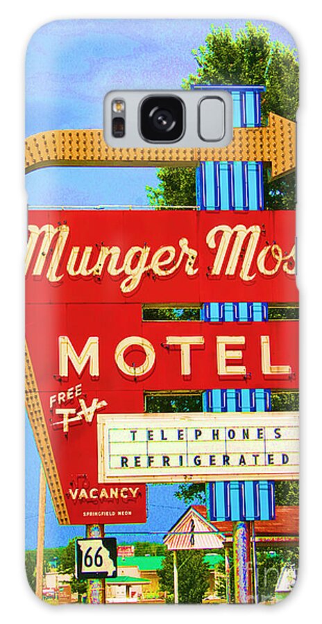 Munger Moss Motel Galaxy S8 Case featuring the photograph Munger Moss Motel #2 by Beth Ferris Sale