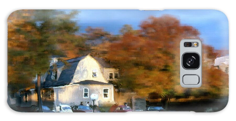 Autumn Galaxy S8 Case featuring the painting Northeastern Bible College by Bruce Nutting