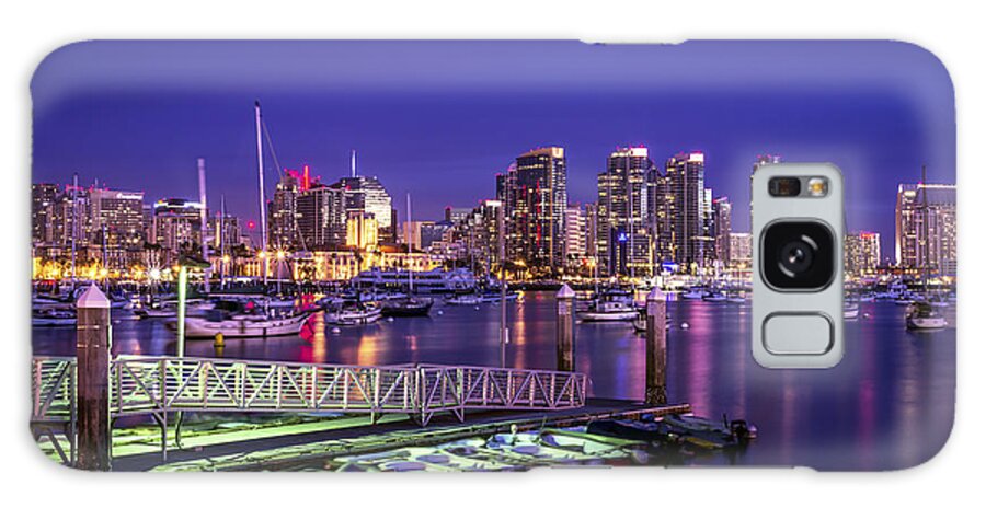 San Diego Galaxy Case featuring the photograph This Is San Diego Harbor by Joseph S Giacalone