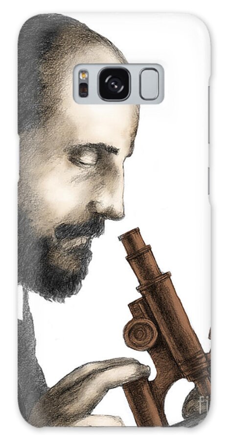 People Galaxy Case featuring the photograph Santiago Ramon Y Cajal, Scientist #2 by Spencer Sutton