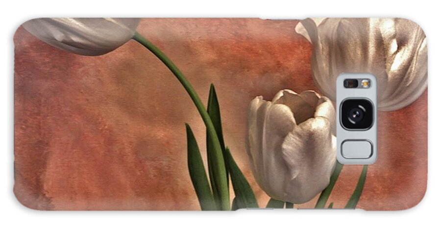 Photo Galaxy Case featuring the photograph Satin Tulips #1 by Marsha Heiken