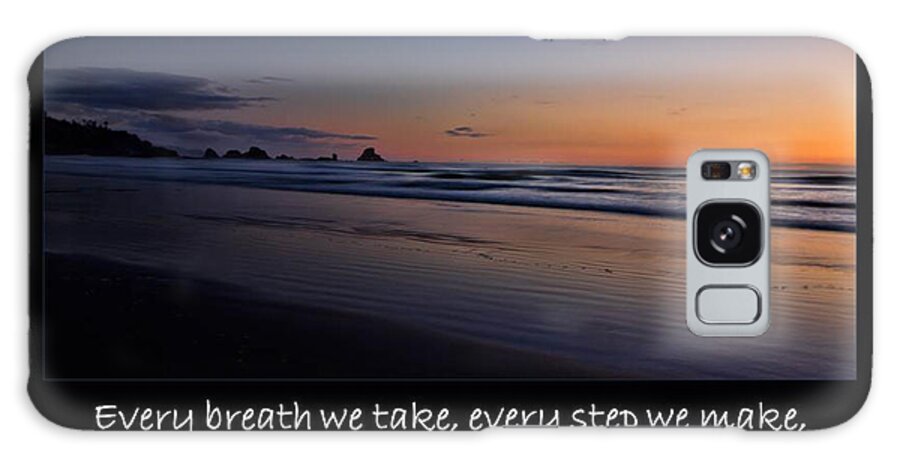Inspirational Galaxy Case featuring the photograph Serenity #1 by Don Schwartz