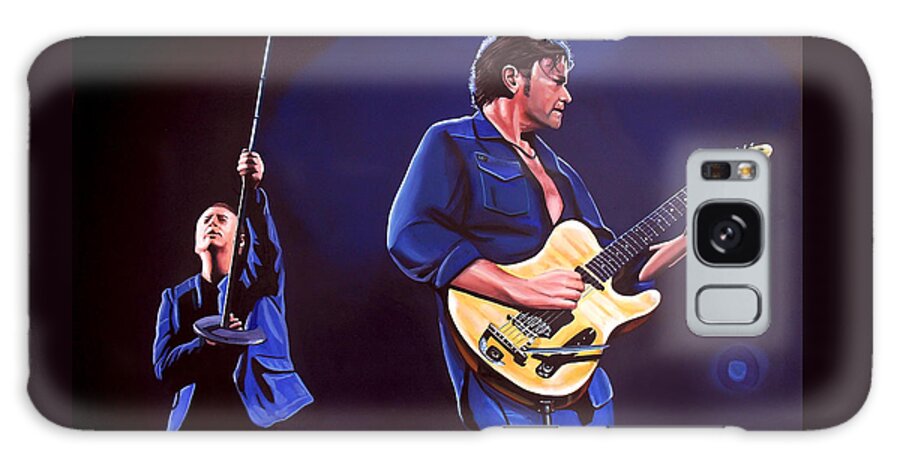 Simple Minds Galaxy Case featuring the painting Simple Minds by Paul Meijering
