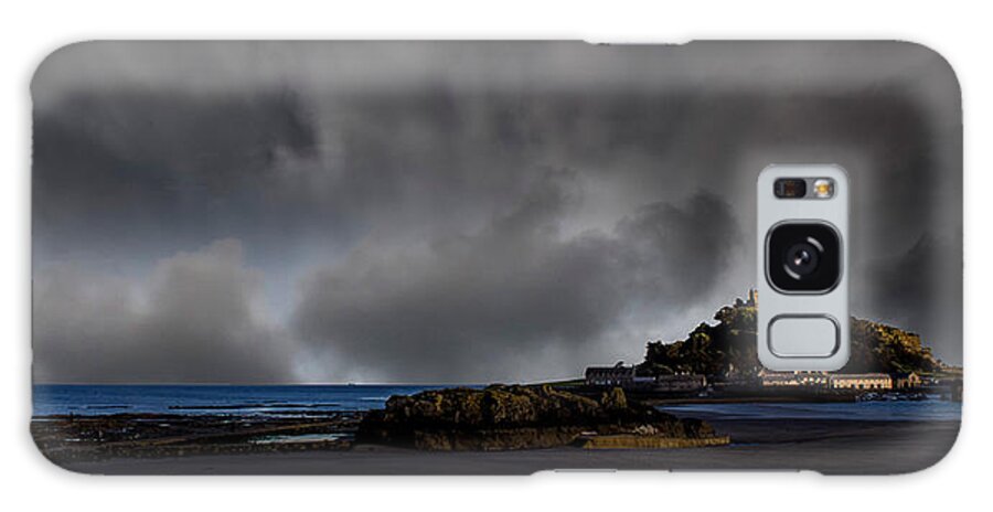 Cornwall Galaxy Case featuring the photograph St Michael's Mount #1 by Martin Newman