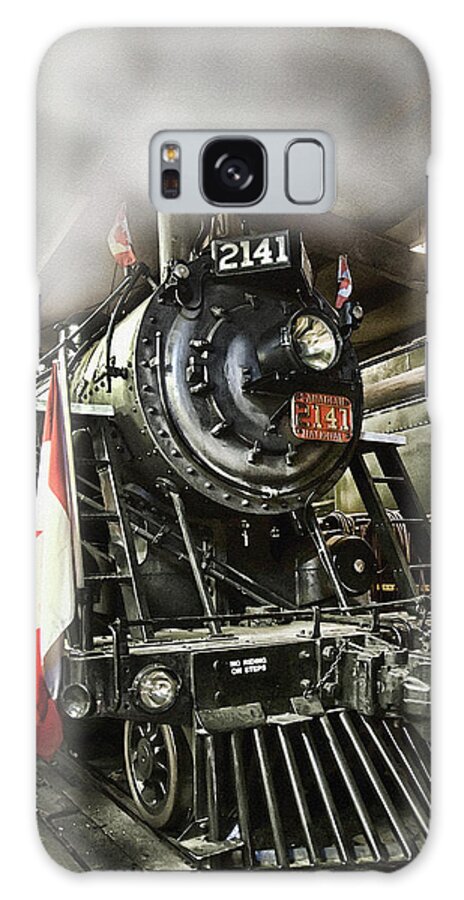 Steam Galaxy Case featuring the photograph Steam Locomotive 2141 #1 by Theresa Tahara