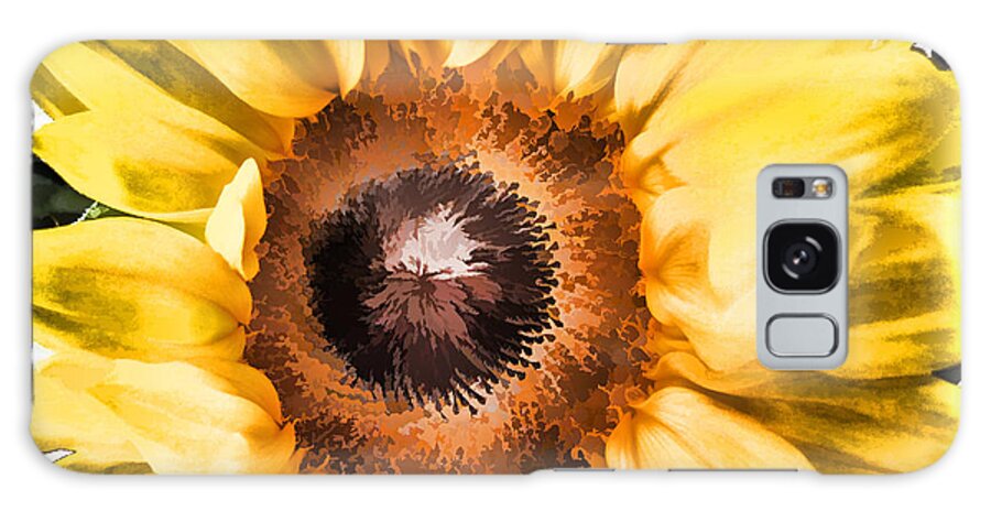 Sunflower Galaxy Case featuring the photograph Sunflower by Mary Underwood