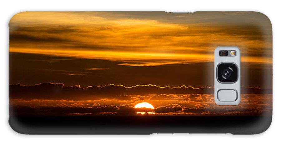 Art Galaxy Case featuring the photograph Sunset Clouds #1 by Joseph Amaral