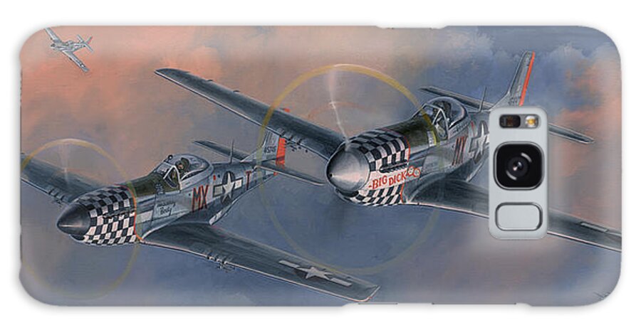World War Ii Galaxy Case featuring the painting The Duxford Boys by Wade Meyers